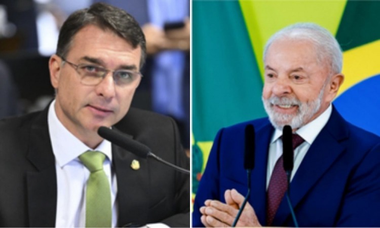 Pesquisa Atlas/Bloomberg: Flávio Bolsonaro e Lula aparecem empatados no 2º turno