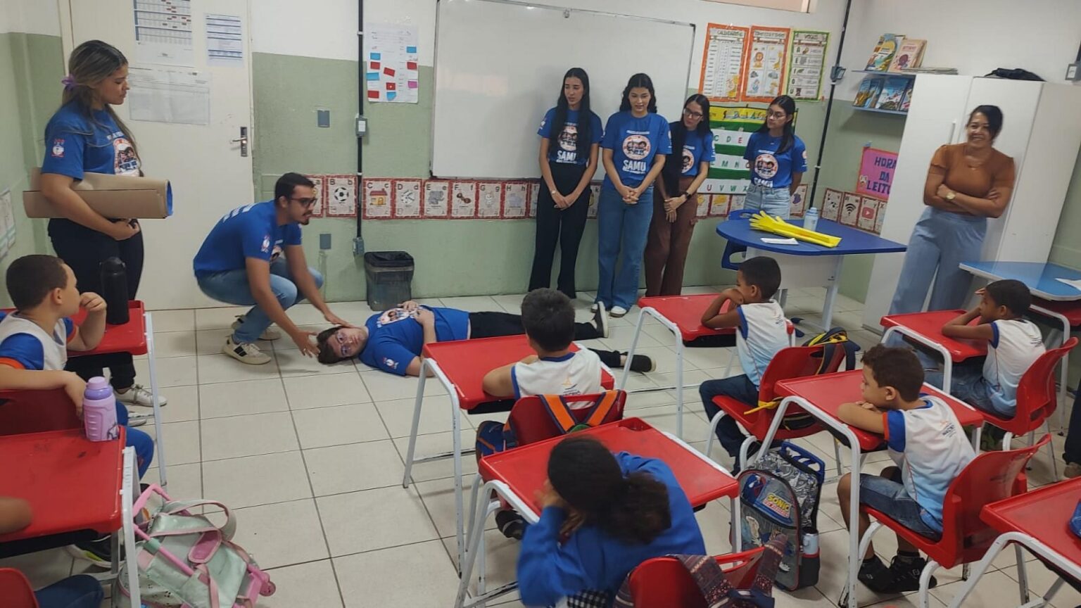 Projeto Samu nas Escolas reduz trotes em mais de 50%