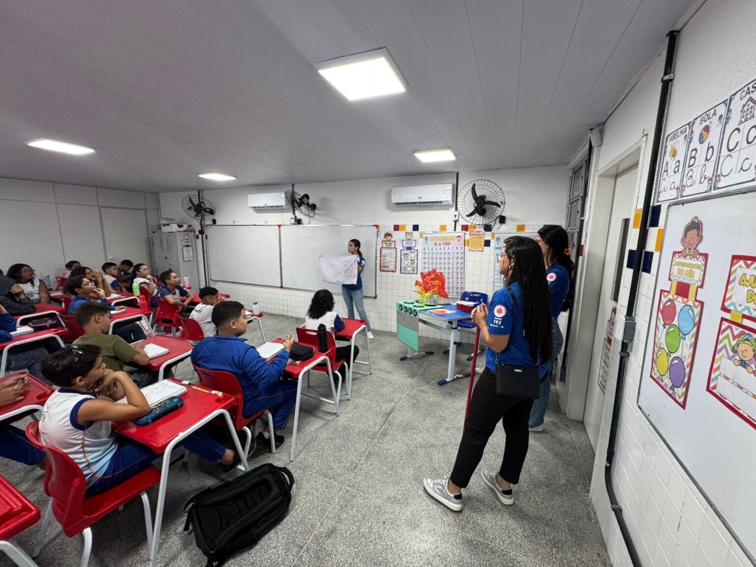 Projeto Samu nas Escolas reduz trotes e ensina primeiros socorros a alunos do Jacintinho