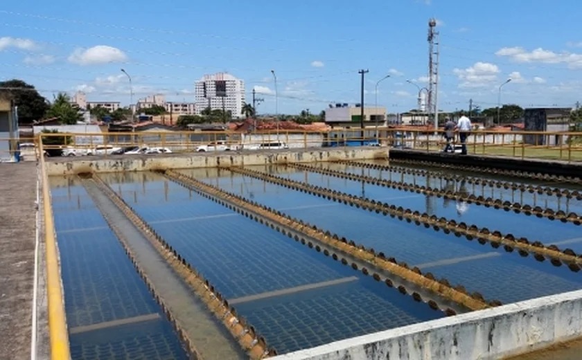 Estação de Tratamento de Água Pratagy opera com vazão reduzida após fortes chuvas
