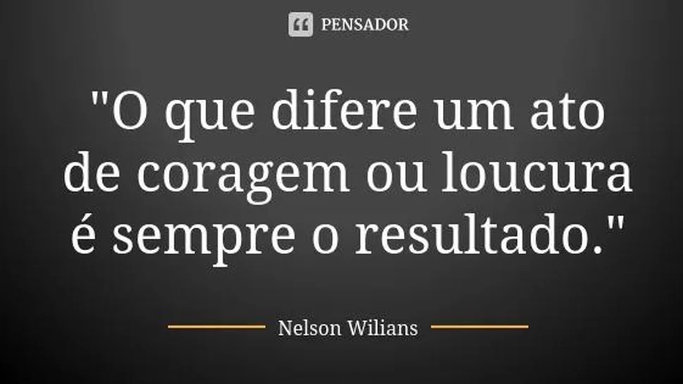 O imponderável vem aí…